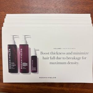 5 R+F Volume+ Hair Regimen Sample Packs